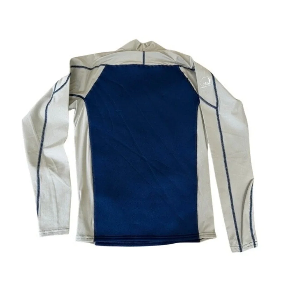 NEW Sea Equipment Australia Kids Neoprene Rash Guard Long Sleeve Swim Shirt - XS